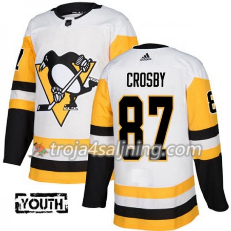 Pittsburgh Penguins tröja Sidney Crosby 87 Vit 2017-2018 Adidas Authentic - NHL Tröjor Barn Pittsburgh Penguins tröja Sidney Crosby 87 Vit 2017-2018 Adidas Authentic - NHL Tröjor Barn